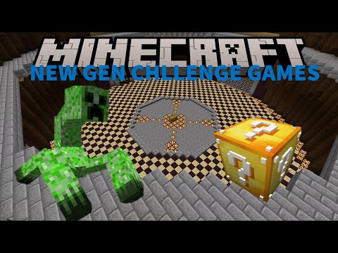 Minecraft: NEW GEM MUTANT CREEPER CHALLENGE GAMES - LUCKY BLOCK MOD - Modded Mini-Game