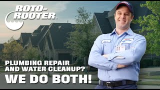 Plumbing Repair and Water Cleanup We Do Both! | Roto-Rooter