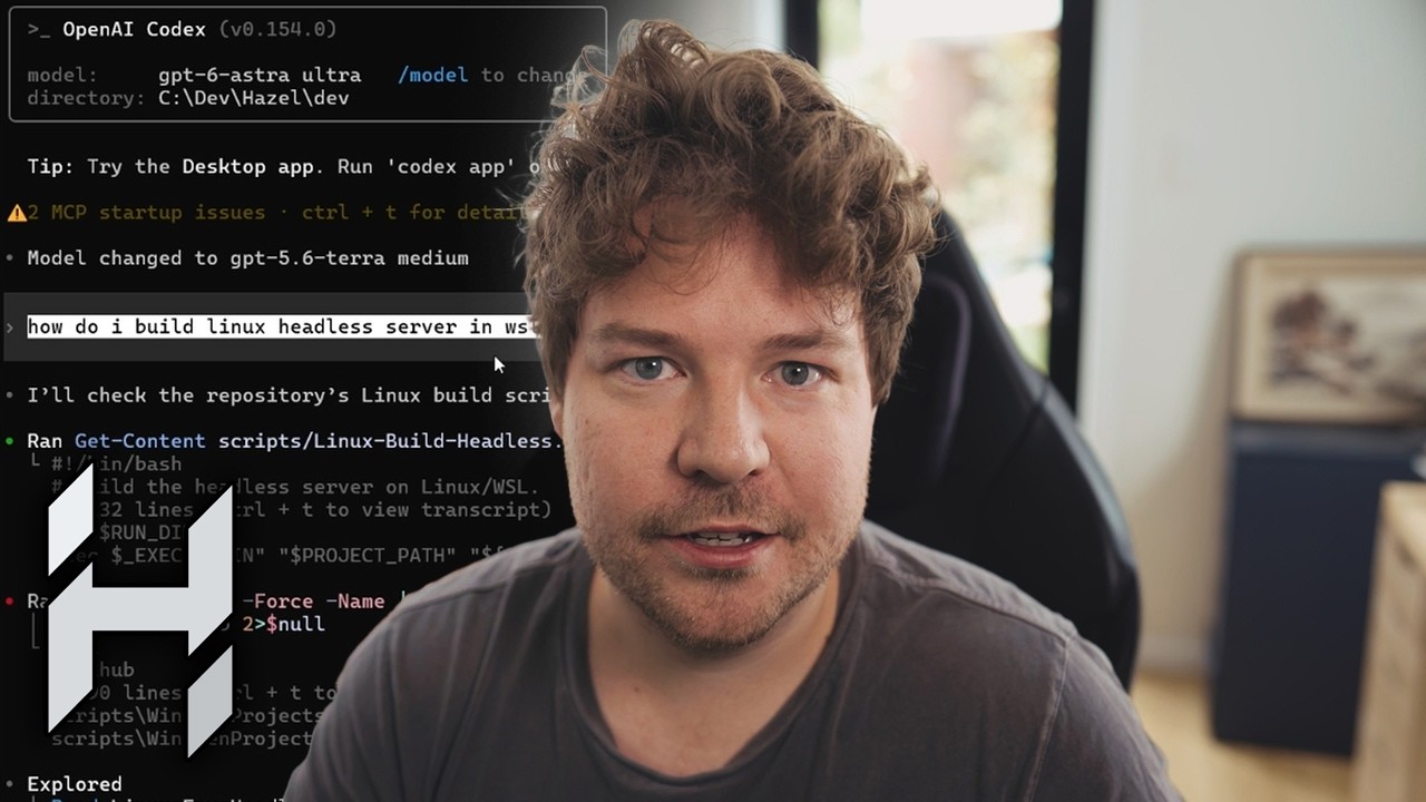 Using AI to Finish Multiplayer Servers for Hazel
