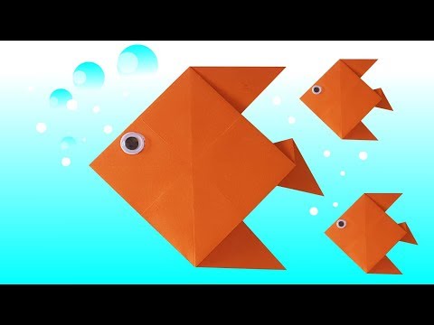 Fische falten | Origami Fisch