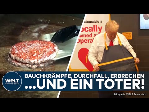 US-WAHL: Geht Trumps Wahlkampfcoup nach hinten los? E. coli-Ausbruch bei McDonalds USA!