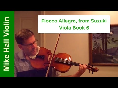 Fiocco Allegro - #2 from Suzuki Viola Book 6