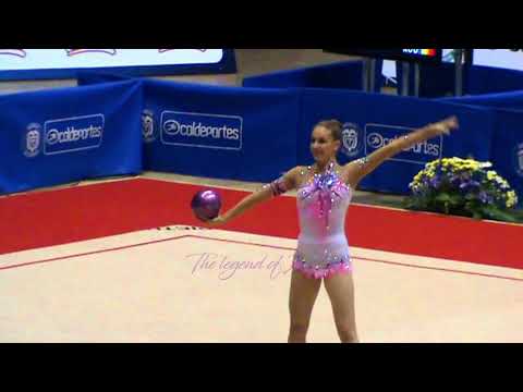 Alexandra PISCUPESCU (ROU) ball - World Games Cali 2013 qualifs