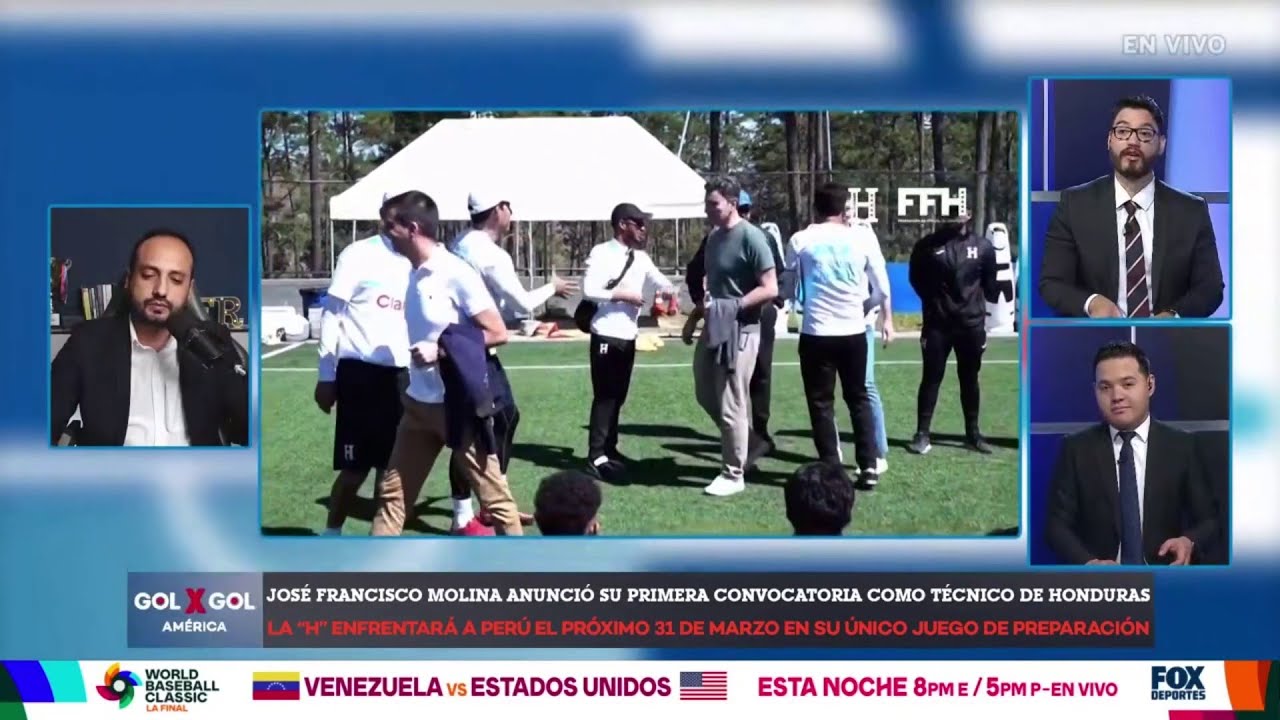 ⚽🇭🇳 SELECCIÓN HONDURAS | Analizamos la primera convocatoria de Francisco Molina | GolXGol