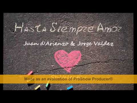 Hasta siempre amor - Juan D'Arienzo - Tanda