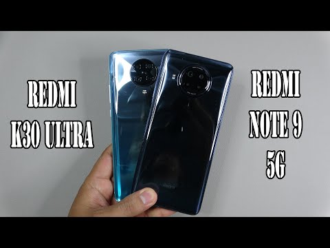 Xiaomi Redmi K30 Ultra vs Redmi Note 9 Pro 5G | SpeedTest and Camera comparison