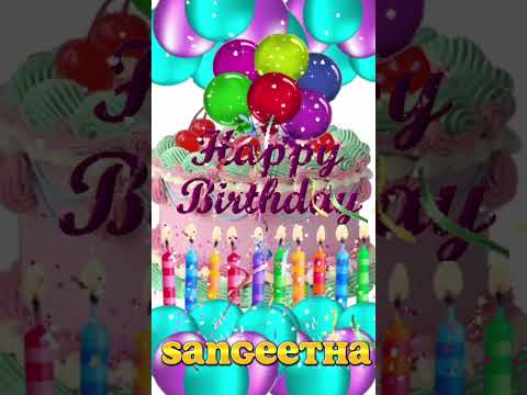 happy birthday to you sangeetha🎉🥳🫵🏼🎂🎂 #happybirthday #capcut ‎ ‎@happybirthday 