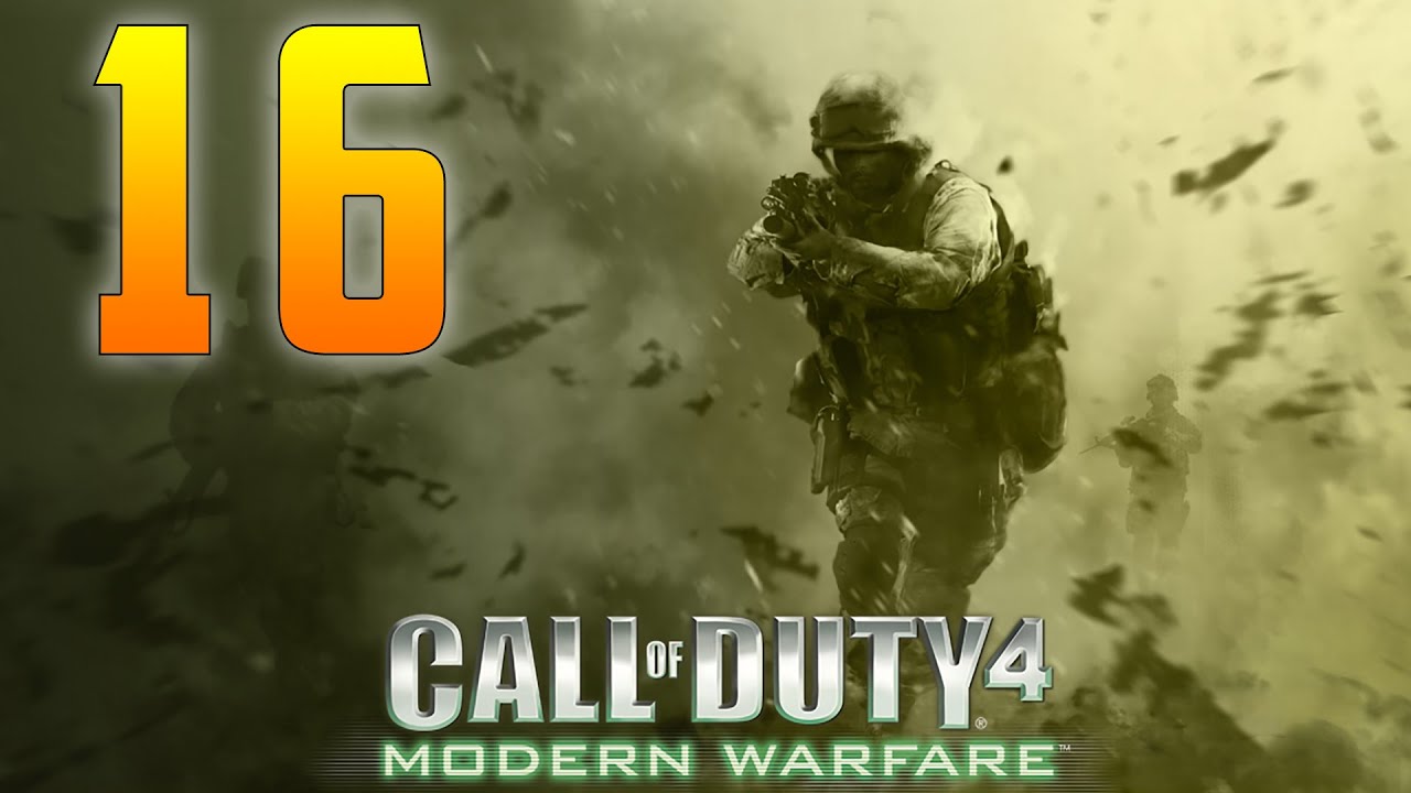Call of Duty 4: Modern Warfare - Mission 16 - No Fighting in the War Room! [No Commentary] 1080p