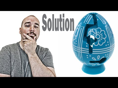 Smart Egg Easter Aqua from BePuzzled - Solution