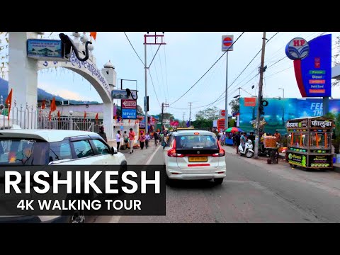 Walking in India - Rishikesh, Uttarakhand 🇮🇳