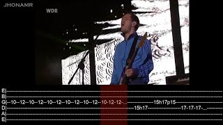 RHCP - Parallel Universe solo Live - Rock am Ring, Germany (2004) - John Frusciante - TABS
