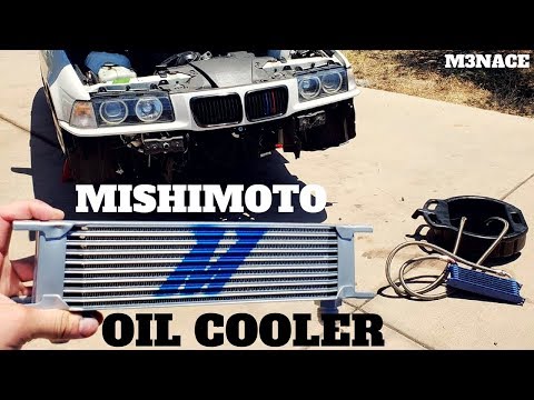 Installing the New Mishimoto Oil Cooler on Little Wing!