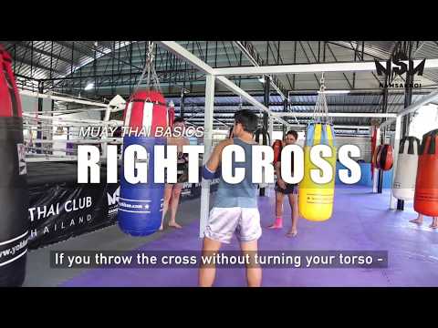 Muay Thai 101: Right Cross | Namsaknoi Muay Thai
