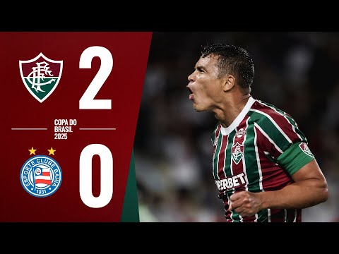 MELHORES MOMENTOS | FLUMINENSE 2 X 0 BAHIA | COPA DO BRASIL | QUARTAS DE FINAL