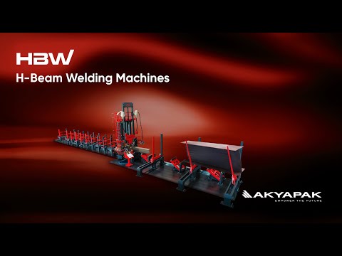 HBW H-Beam Welding Machines / HBW H-Profil Kaynak Makineleri