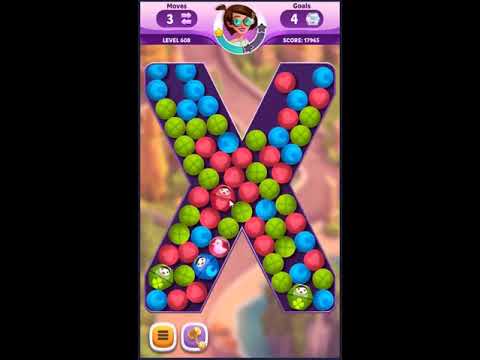 Diamond Diaries Saga Level 608 - NO BOOSTERS 💎 | SKILLGAMING ✔️