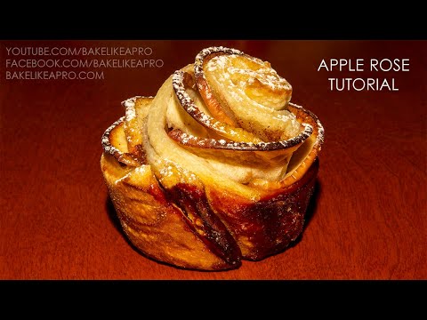Apple Rose Recipe Tutorial