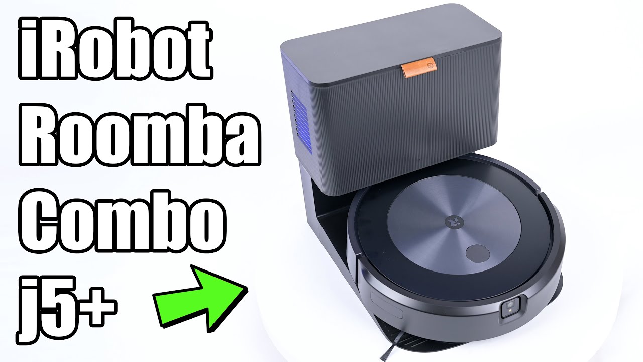 Miniatura da avaliação em vídeo de Robô Aspirador iRobot Roomba Combo J5