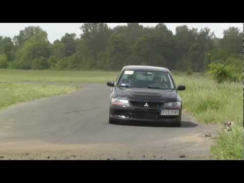 AB CUP & BMW-Challenge 2012 - Lotnisko w Oleśnicy - Damian Kaczorowski - Mitsubishi Lancer Evo IX