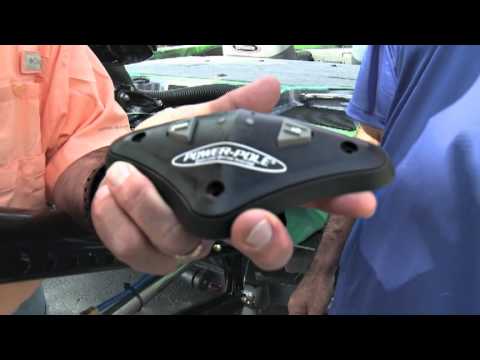Hands-Free Wireless Foot Switch for Power-Pole Fishing Anchors