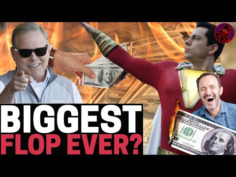 Shazam FLOPS IN THE BOX OFFICE And Loses MILLIONS For Warner Brothers After MASSIVE SECOND WEEK DROP