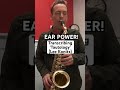 Ear power! Transcribing ‘Tautology’ (Lee Konitz) at @BloomingdaleMusic. #musiceducation #saxophone