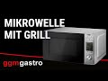 Commercial Microwave - Digital - 20 L - Turntable & Grill - LED Timer