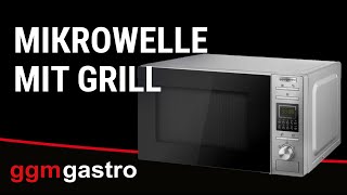Micro-ondes avec grill – 20 litres – 1 kW – Numérique