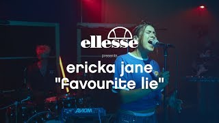 Ericka Jane sings Favourite Lie at her ellesse Make it Music session