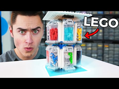 I Built the COOLEST LEGO Invention! (hidden storage)