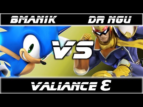 Valiance E - LGN|Dr NGU (Captain Falcon) Vs Brawlman1000 (Sonic) - Winners Finals