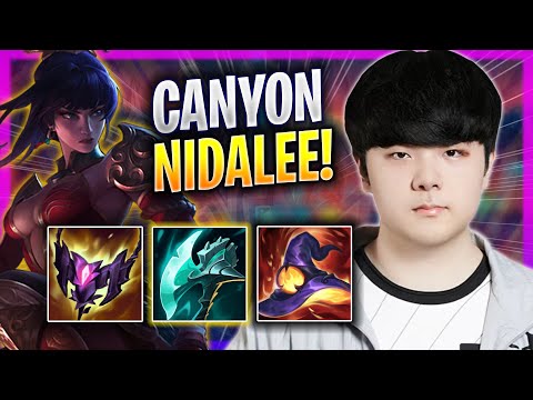 CANYON IS READY TO PLAY NIDALEE! - GEN Canyon Plays Nidalee JUNGLE vs Lee Sin! | Season 2023