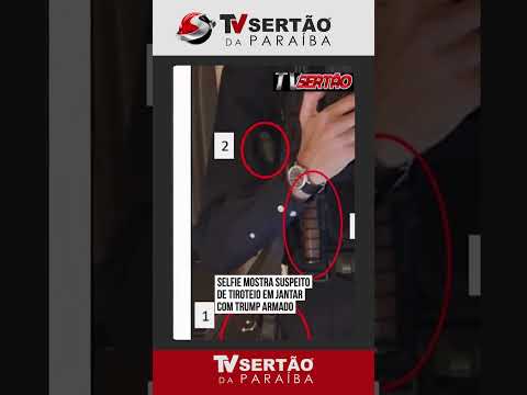 Atentado contra Trump: Divulgadas fotos de acusado armado em jantar oficial em Washington