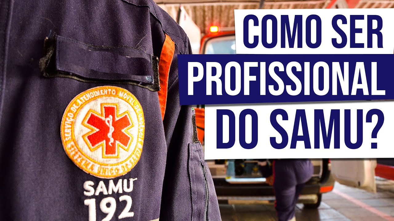 COMO ENTRAR PARA O SAMU ou BOMBEIRO | APH na veia