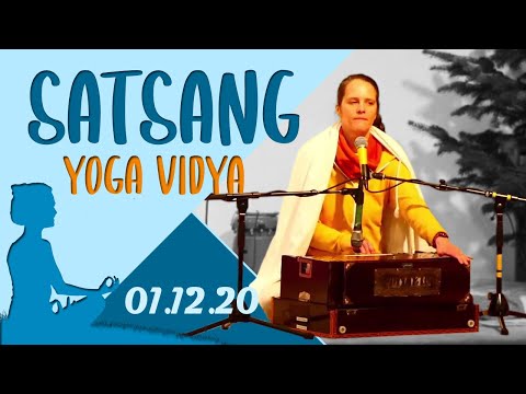 Satsang + Mantrasingen + Meditation mit Chitra - Yoga Vidya live 07:00 Uhr - 01.12.2020