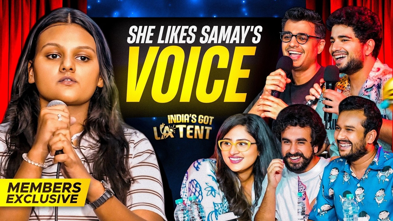 [MEMBERS] TRAIN ANNOUNCEMENT LADY MIMICRY | India's Got Latent