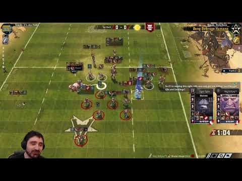 Game Something - AndyDavo Blood Bowl Outting Humans Vs Khemri