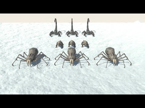 ❌❌POISON ARMY VS ALL BOSS EACH FACTIONS (X3) EXCEPT DRAGON - Animal Revolt Battle Simulator