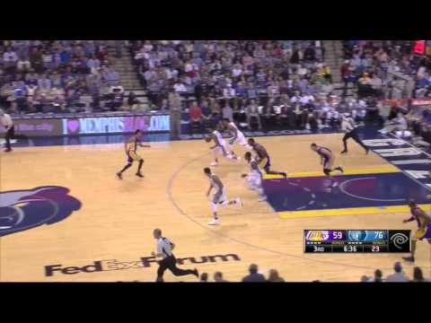Matt Barnes vs Los Angeles Lakers 27.12.2015 (5Pts)