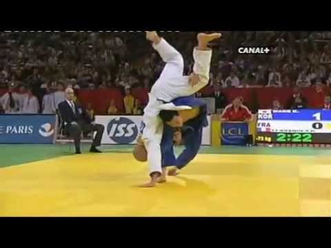 JUDO 2008 Tournois de Paris: Ki-Chun Wang 왕기춘 (KOR) - Daniel Fernandes (FRA)