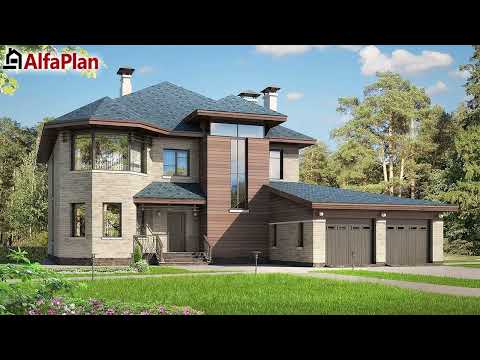 Превью для видео «Современный дом построенный по проекту 437В "Гольфстрим"»