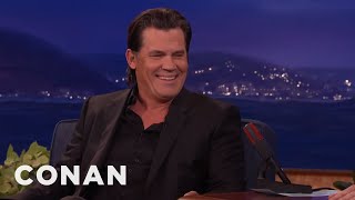Josh Brolin On Playing Thanos | CONAN on TBS