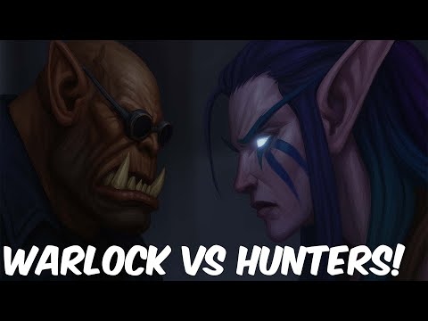 Warlock vs hunters - Affliction warlock pvp the war within 11.2.5