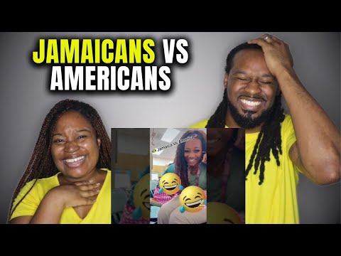 🇯🇲 vs 🇺🇸 Jamaicans vs Americans (American Couple Reaction)