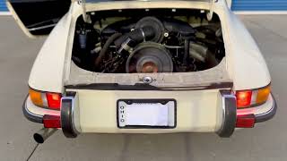 1973 Porsche 911E Warm Start