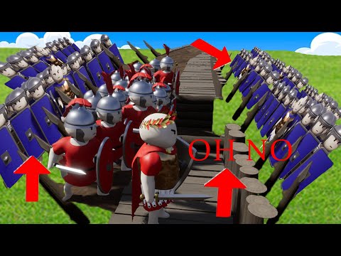 The most EPIC BATTLE in history battle of Alesia - Shield Wall surrounded on all fronts!!!