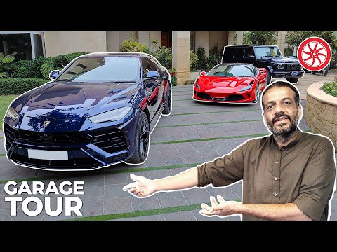 Ferrari, Lamborghini, G-Wagon and many more | Garage Tour | Karachi | PakWheels