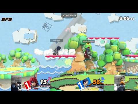 BTW#10 Ultimate Losers Finals - Mob | Suppei (Roy) vs Gardex (Mii Swordfighter)