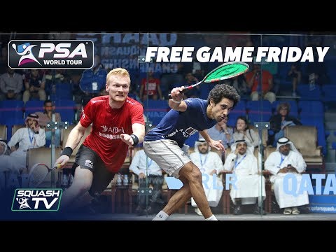 Squash: "What a brutal game!" - Momen v Makin - Free Game Friday
