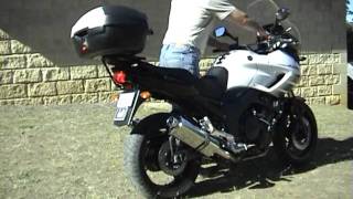 preview picture of video 'Yamaha TDM 900 with BeoWulf-Warrior exhaust'